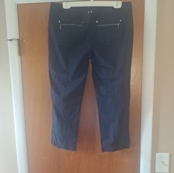 Navy Capris - Picture 3 of 5